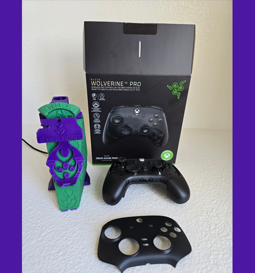 Razer Wolverine V4 Pro Charging Dock GADGETRONX GTX-LEN | Drop-and-Charge Charger Stand