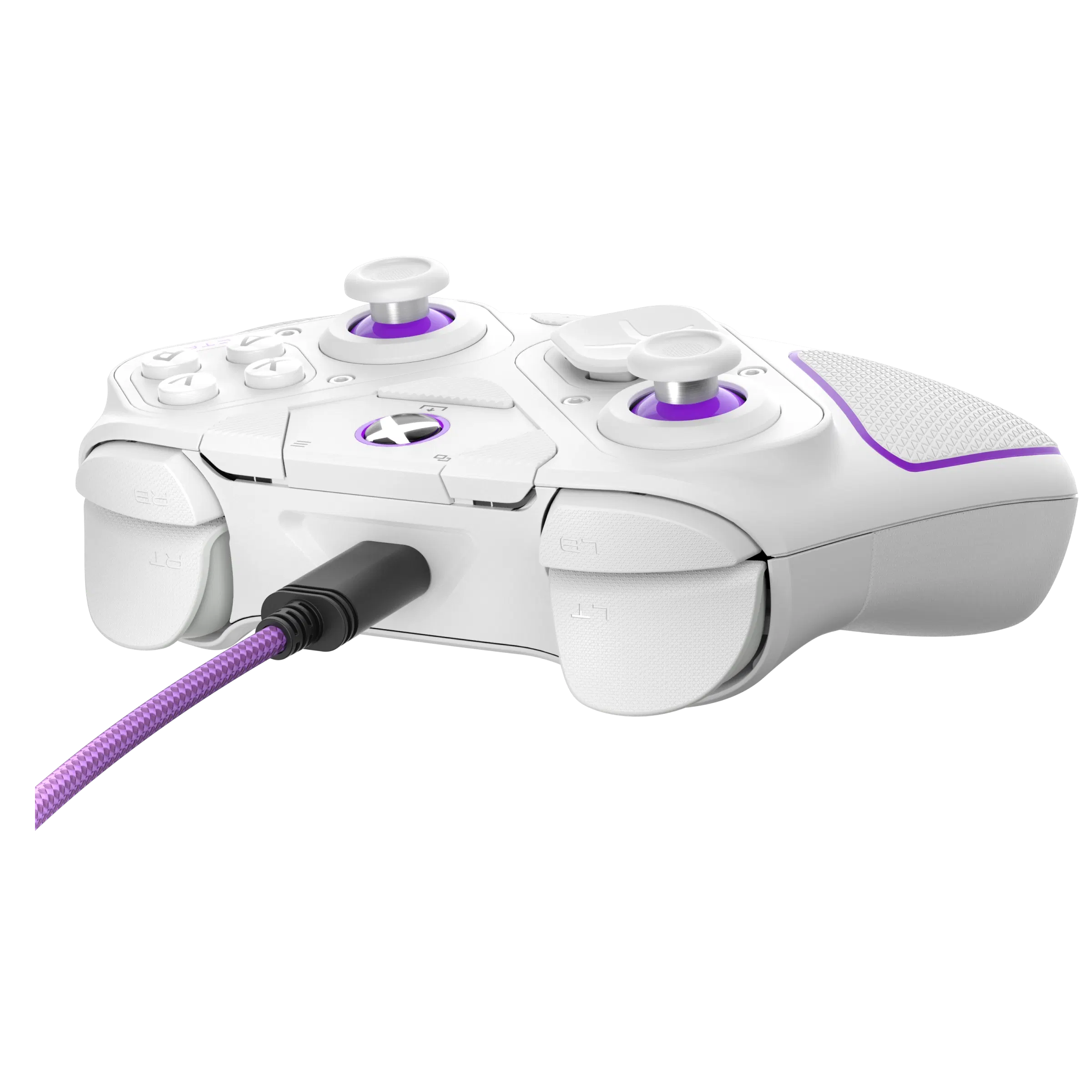 Victrix Pro BFG controller connected to usb c cable for charging and wired play not using GTX-LEN